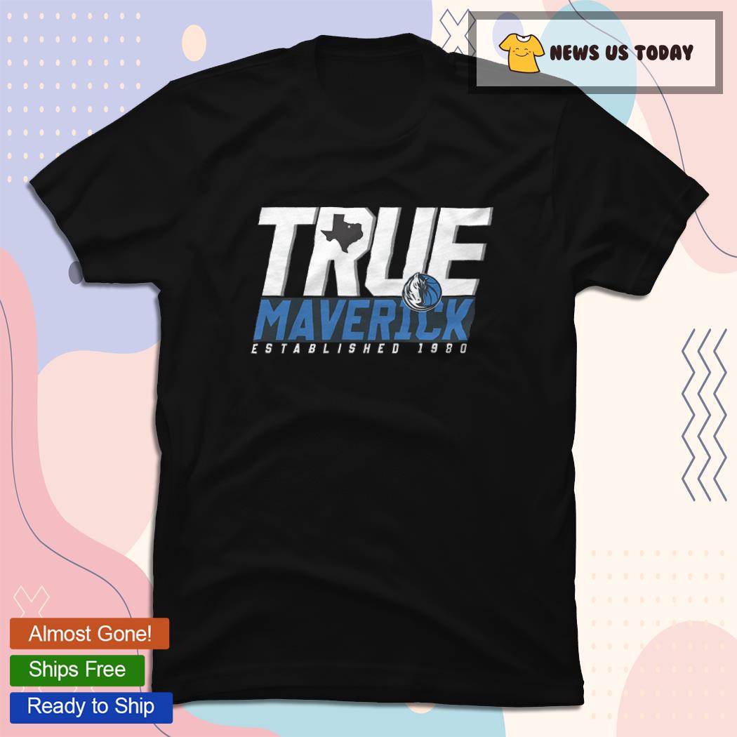 Dallas Mavericks true Maverick 1980 shirt