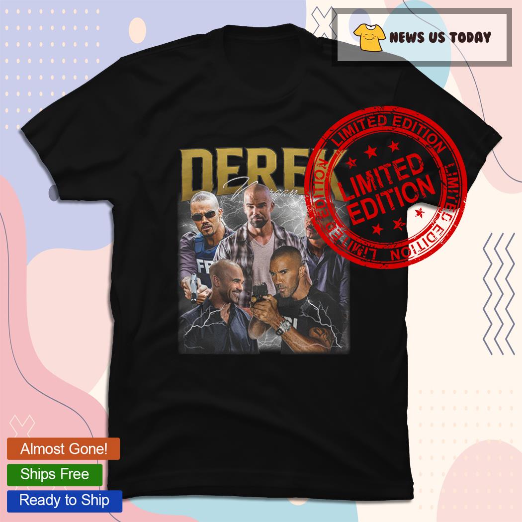 Derek Morgan Character Movie Series Criminal Shemar Moore Vintage 90's Shirt