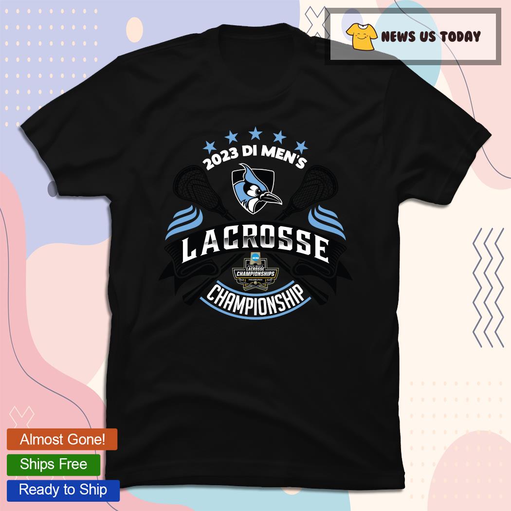 Johns Hopkins Blue Jays DI Men's Lacrosse Championship 2023 Shirt