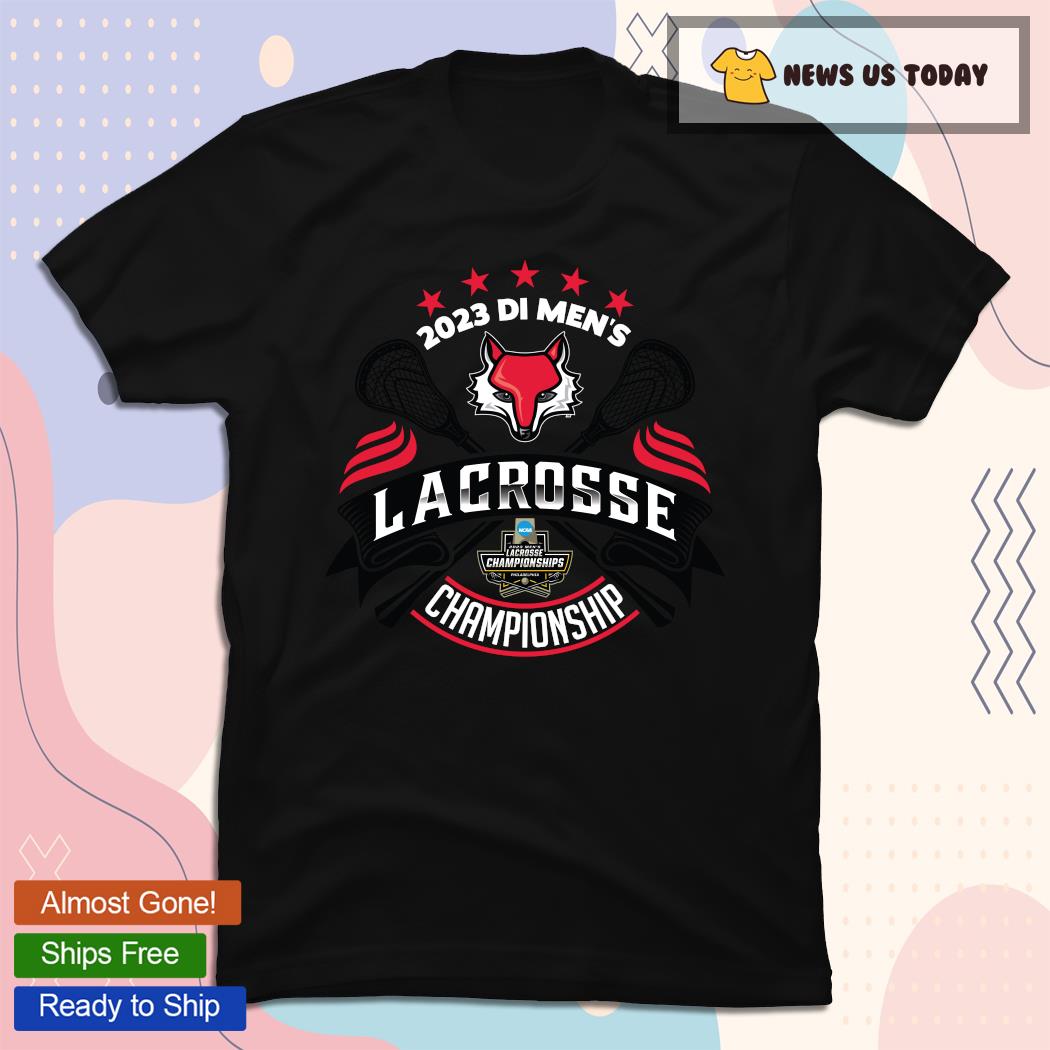 Marist Red Foxes DI Men's Lacrosse Championship 2023 Shirt