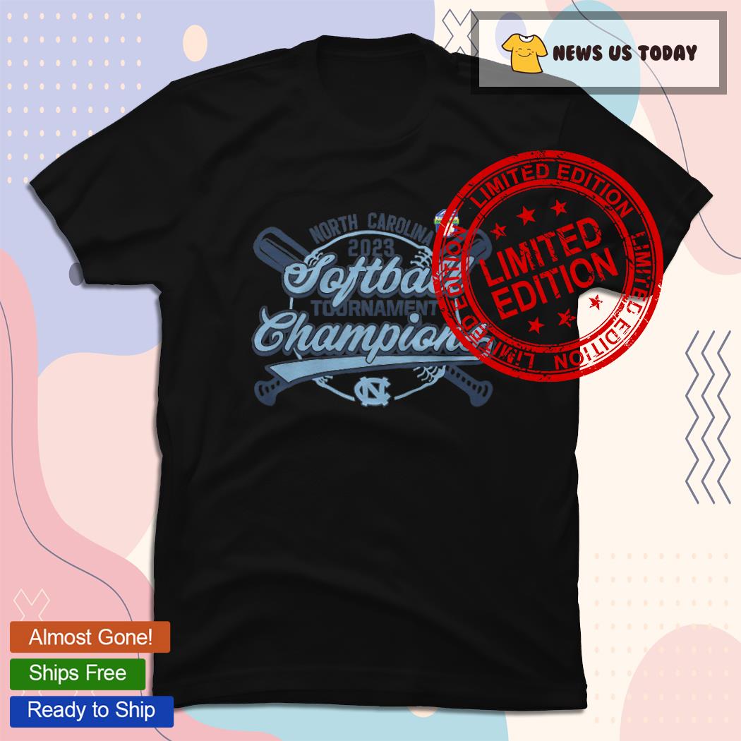 North Carolina Tar Heels Softball Tournamnet Champions 2023 Shirt