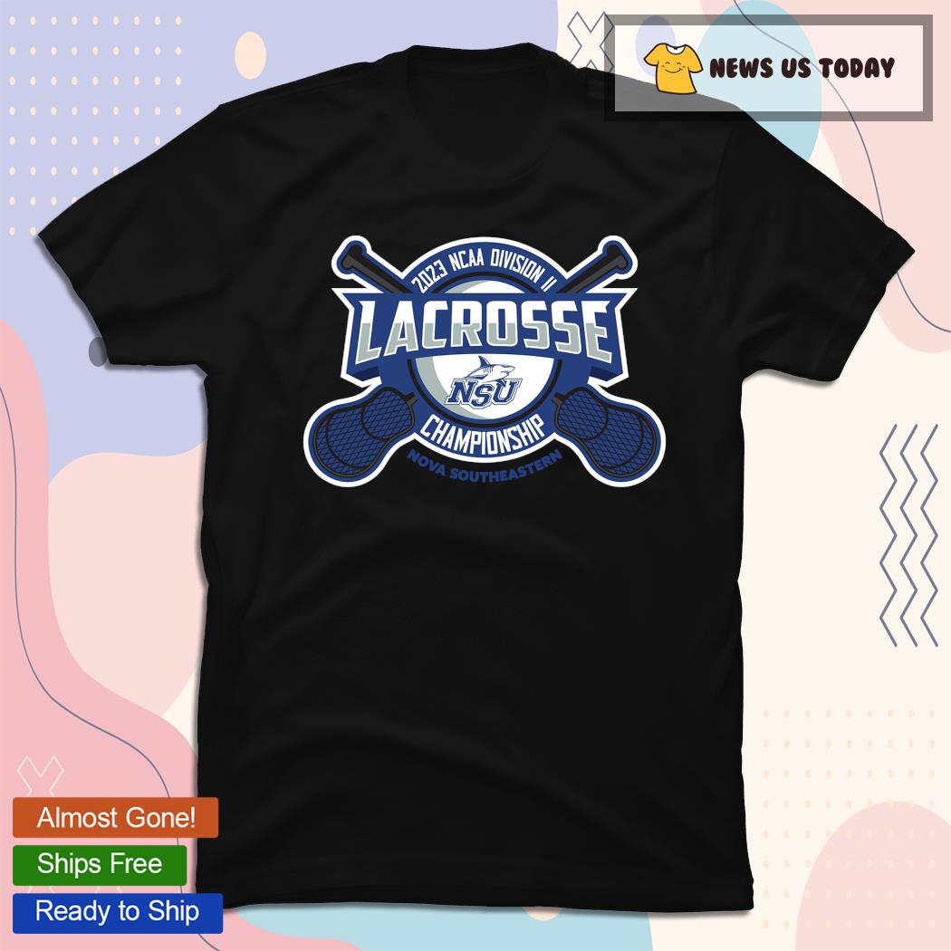 Nova Southeastern Sharks NCAA DII Lacrosse Championship 2023 Shirt