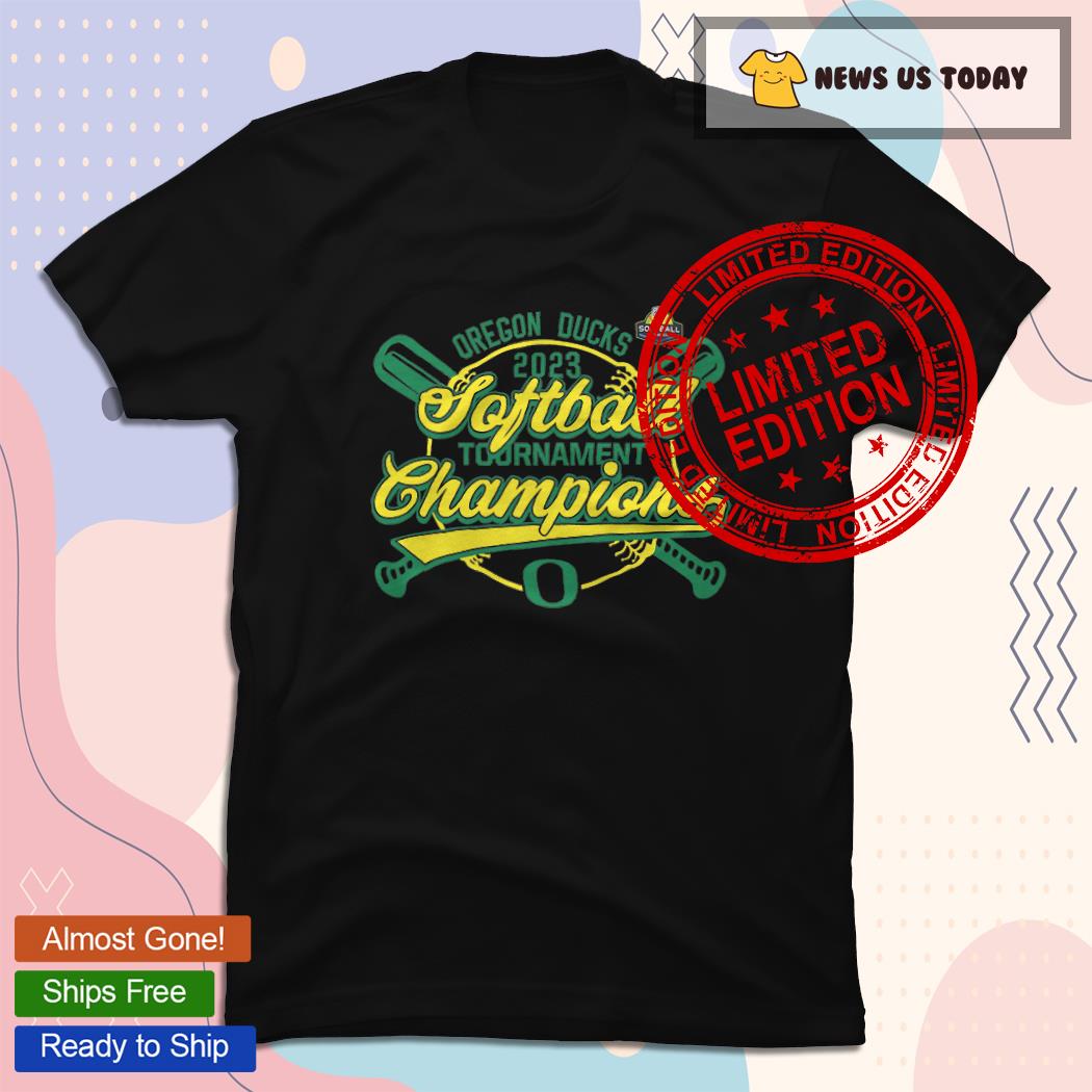 Oregon Ducks Softball Tournamnet Champions 2023 Shirt