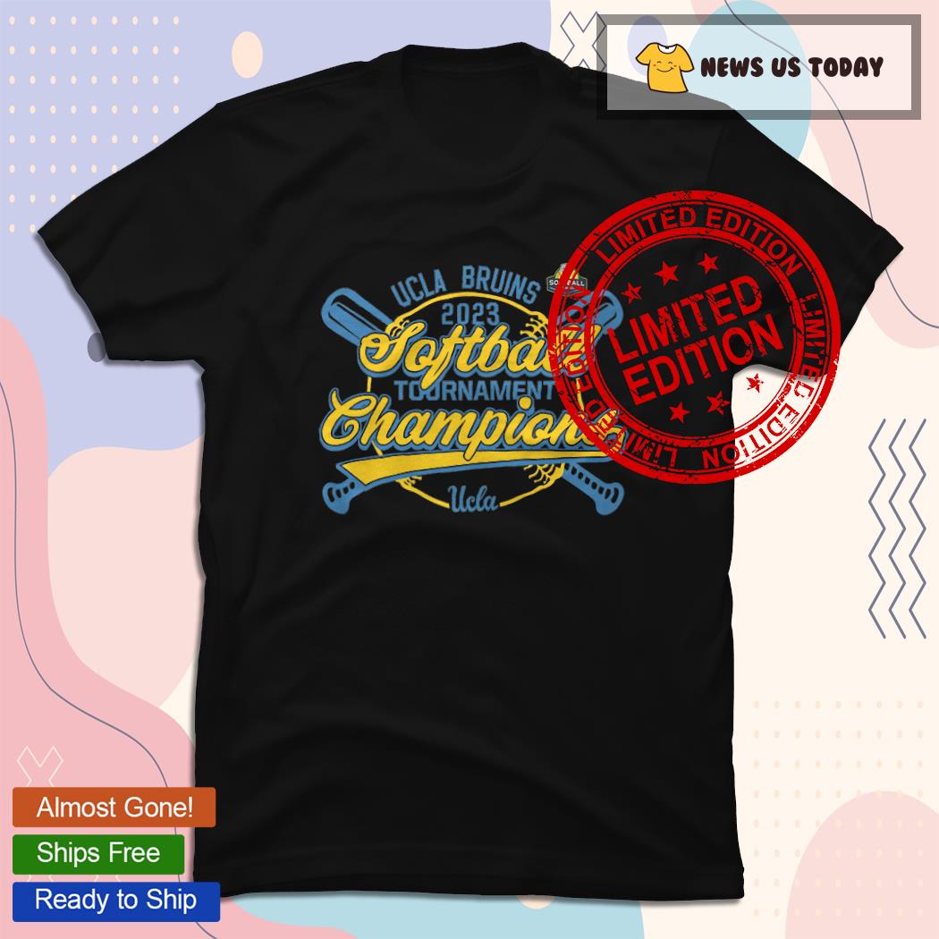 UCLA Bruins Softball Tournamnet Champions 2023 Shirt