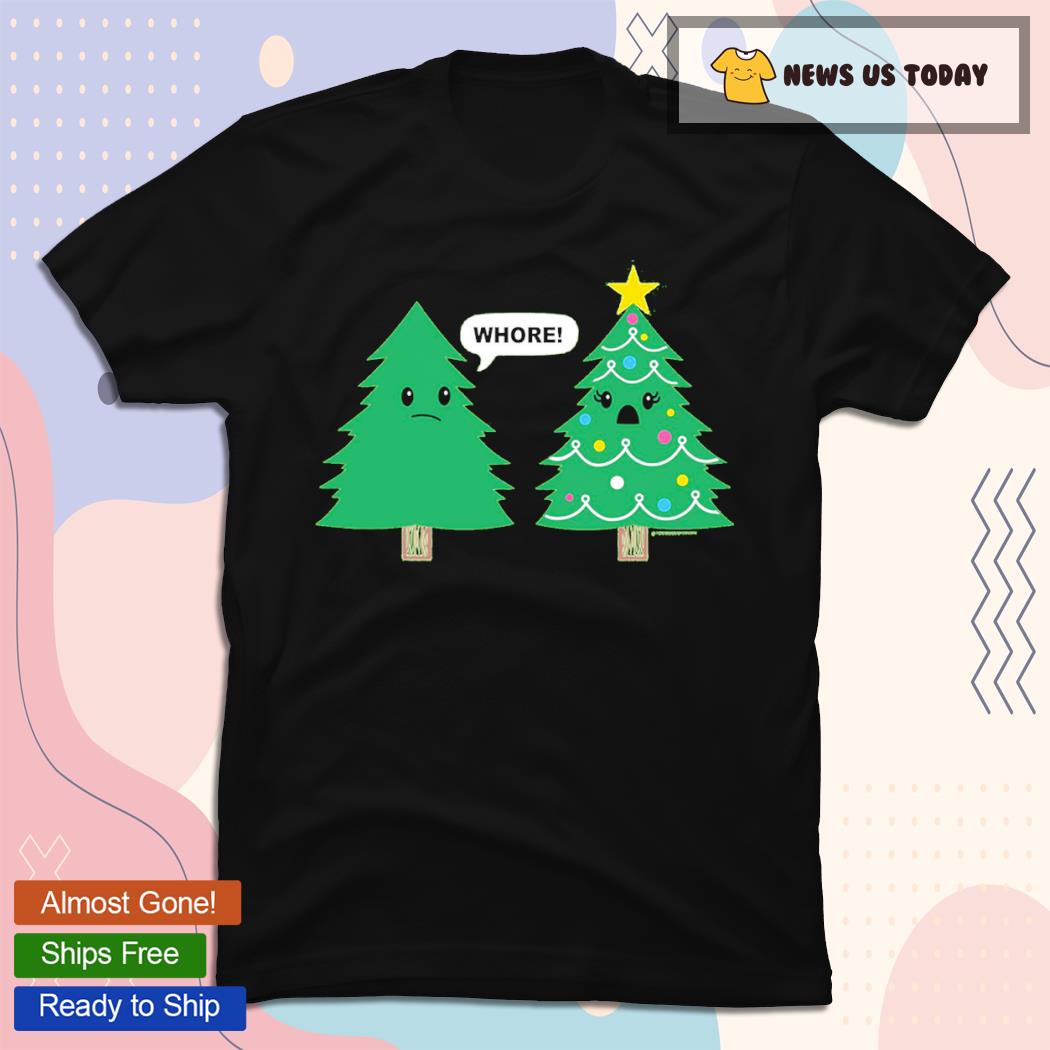 Christmas Tree Whore Shirt