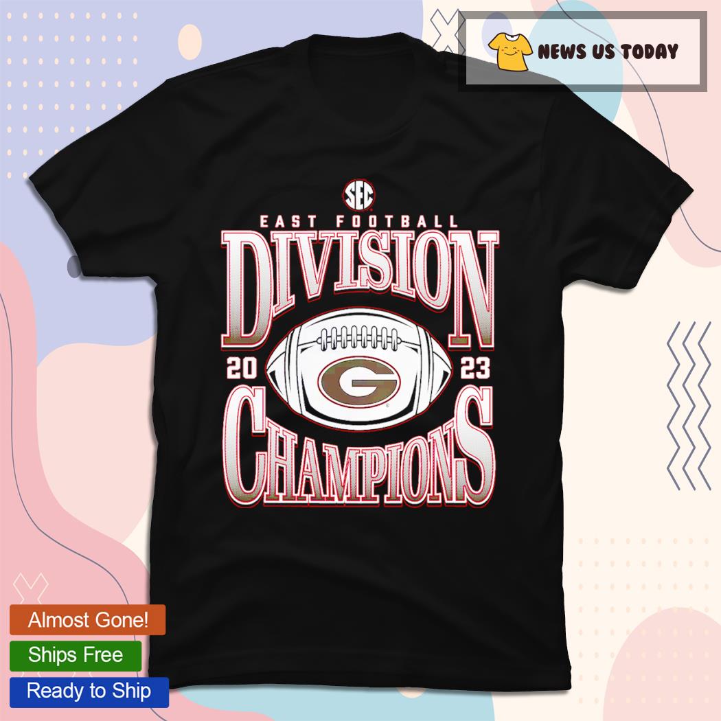 Georgia Bulldogs SEC East Football Division Champions Goal Line Stand 2023 Shirt