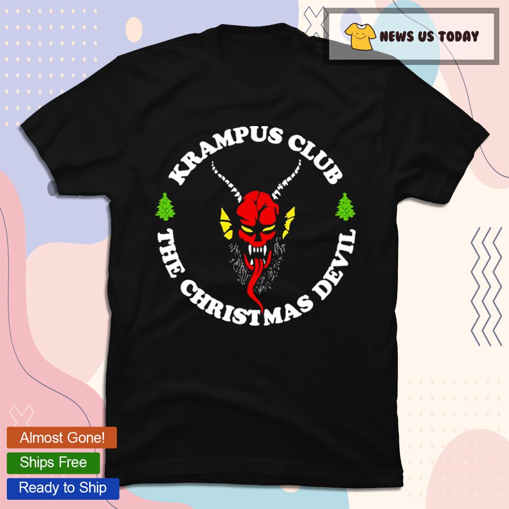 Krampus Club Hellfire Club Christmas Stranger Things Shirt
