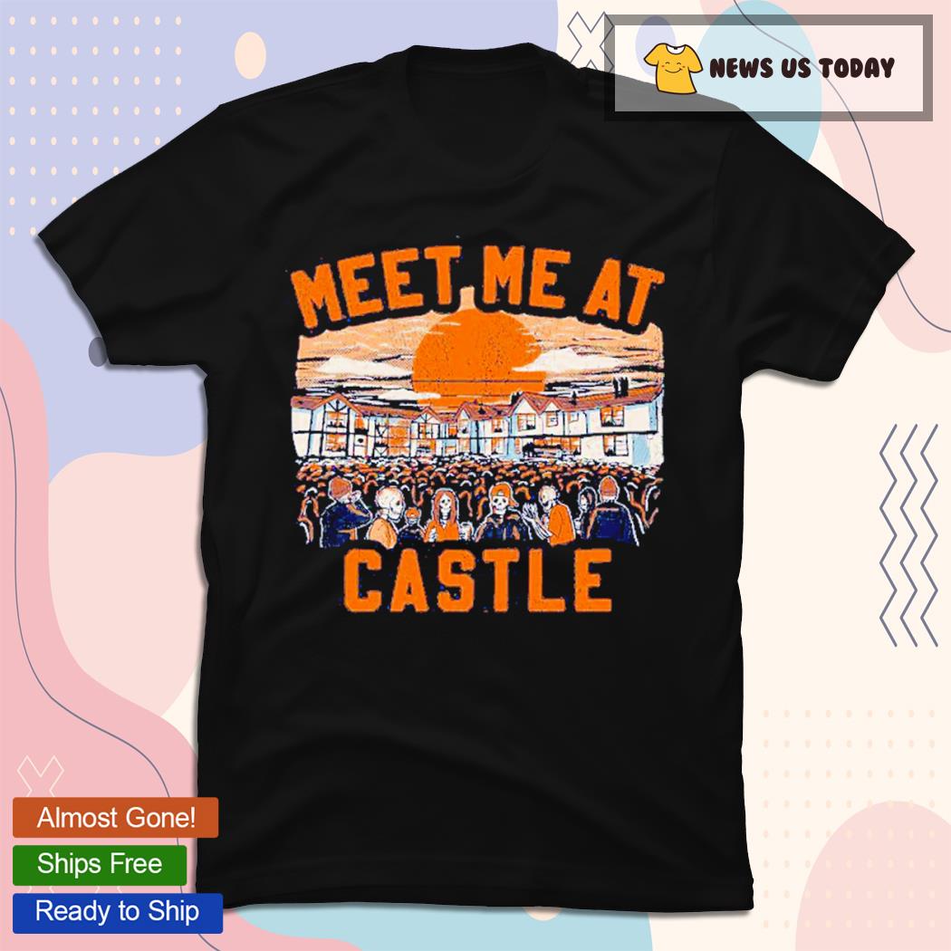 Meet Me At The Castle Skeleton Shirt