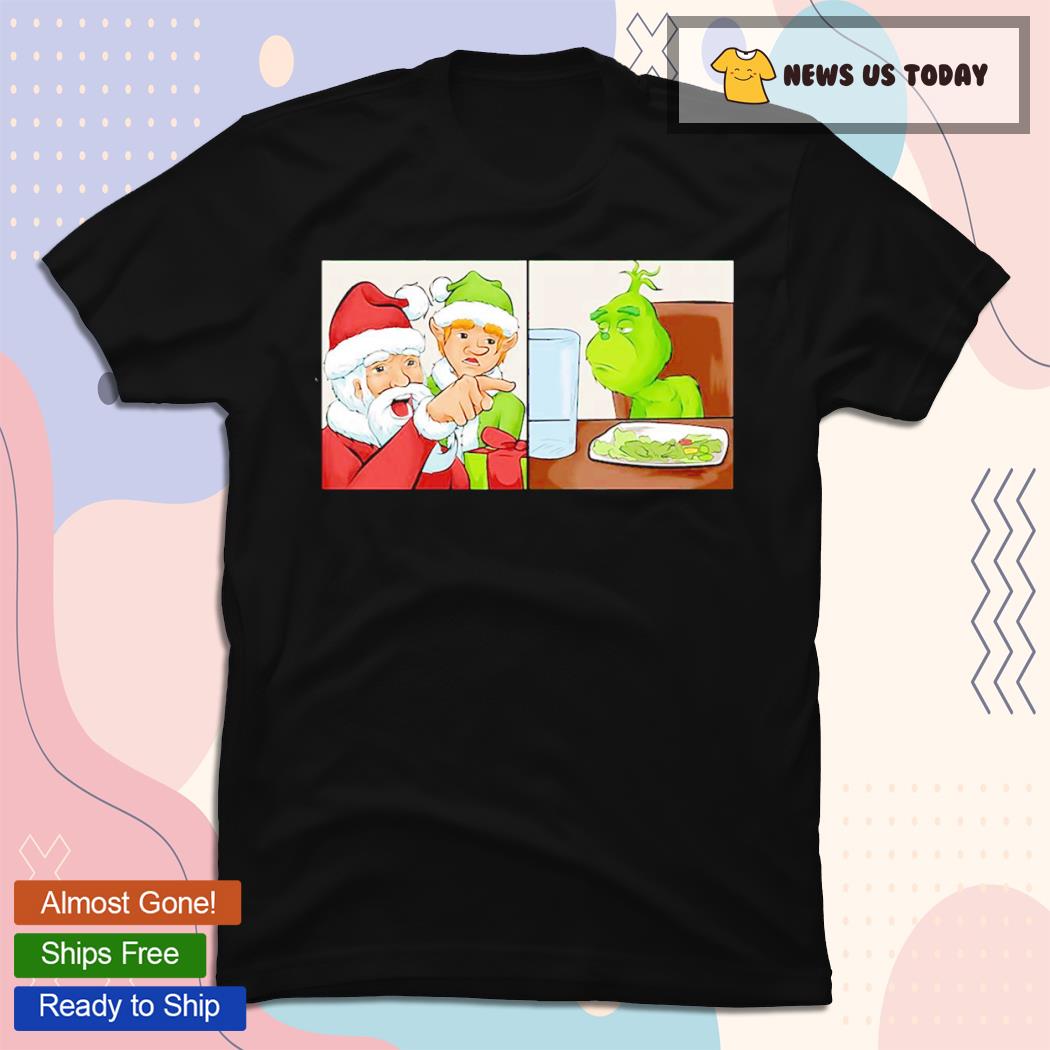 Meme Internet Christmas Griiinc Screaming Grinch Shirt