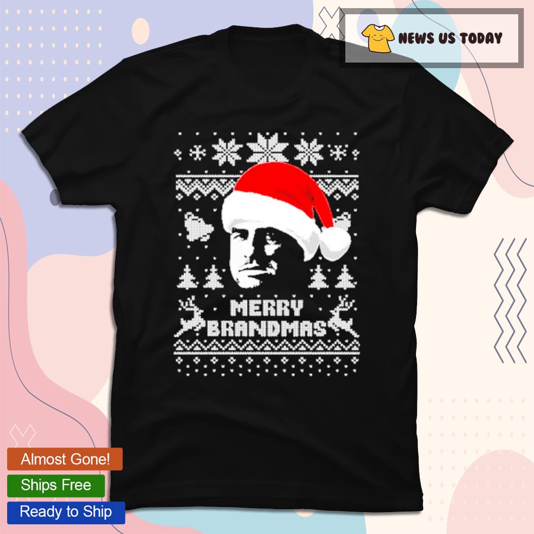 Merry Brandmas Brando Christmas Ugly Shirt