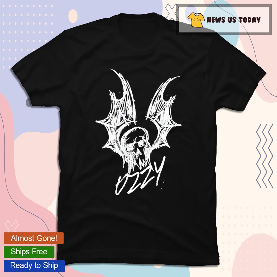 Ozzy Osbourne Bat Sketch T-Shirt