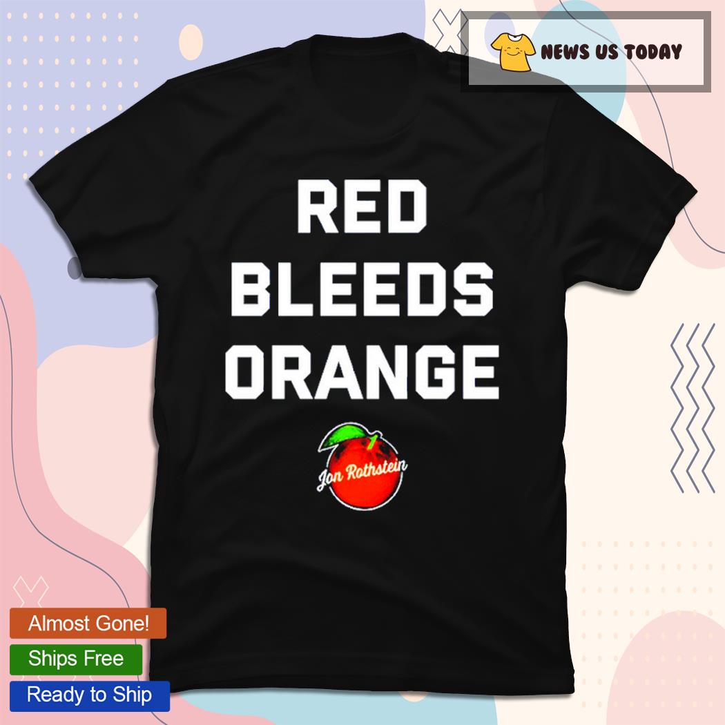 Red Bleeds Orange T-Shirt
