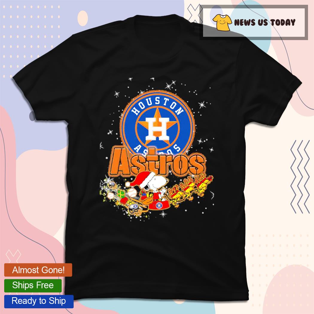 Snoopy Christmas Houston Astros T-Shirts