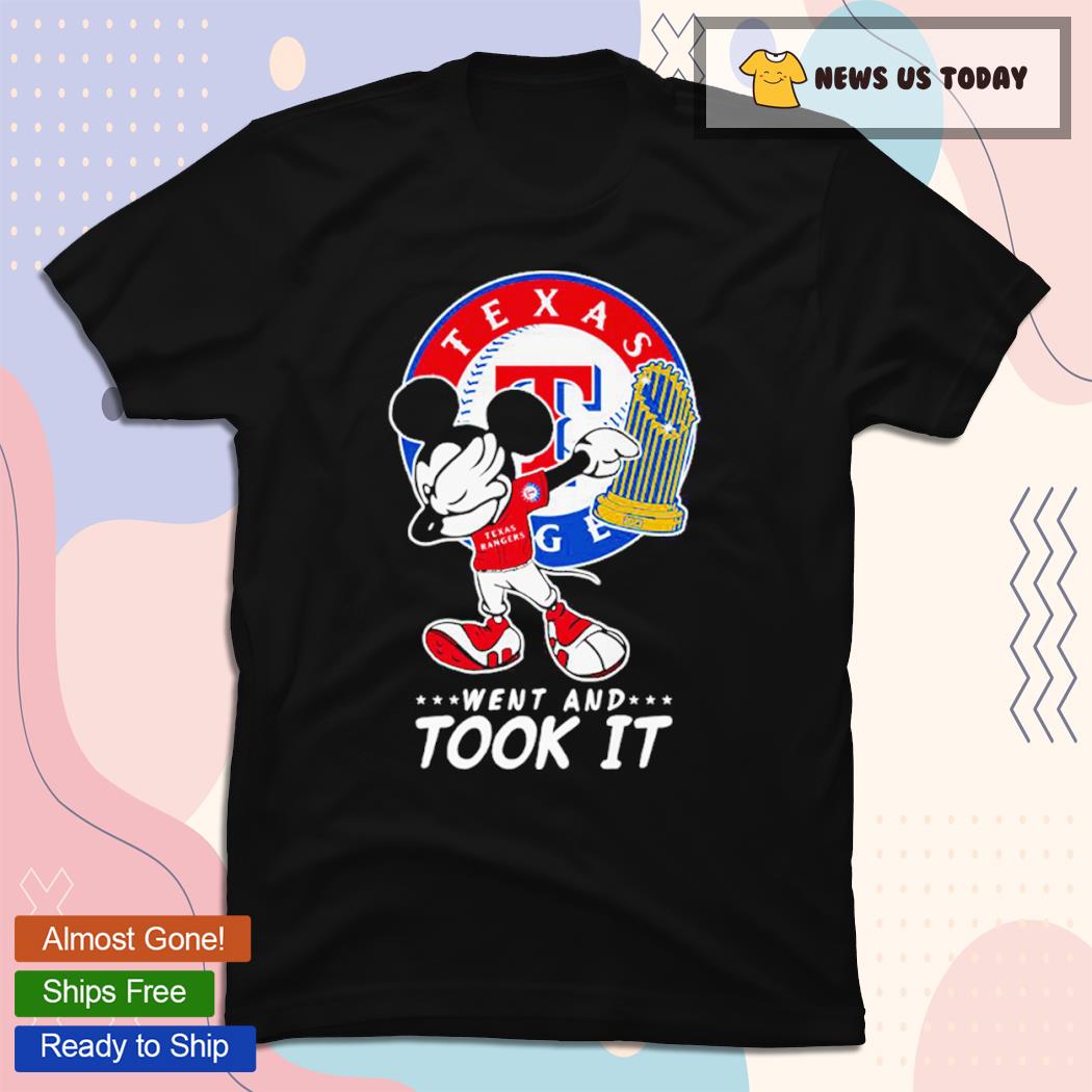 Texas Rangers Mickey Went And Took It T-Shirt