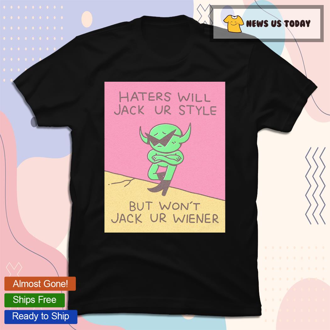 Wizard Of Barge Haters Will Jack Ur Style But Won't Jack Ur Wiener Funny T-Shirt